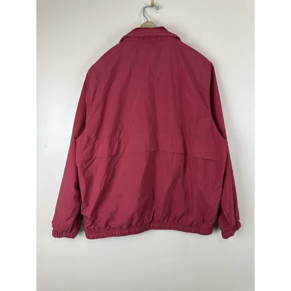 VTG Catalina C-Tek Red Women’s Windbreaker Jacket Full-Zip Y2K Size L - Picture 7 of 12